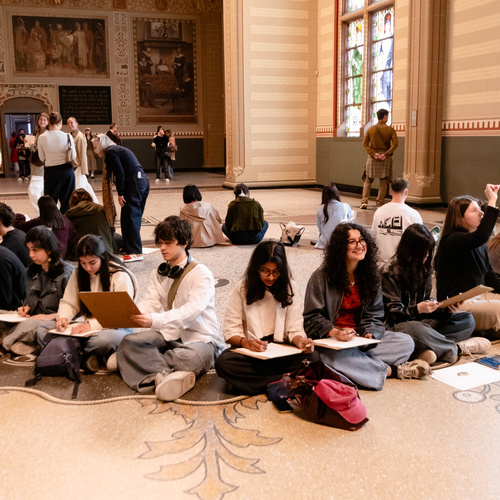 Foto-impressie | Visit and Draw at the Rijksmuseum
