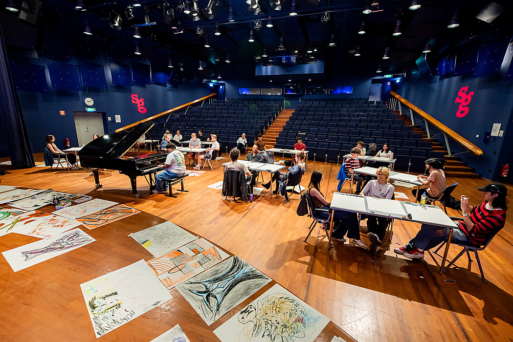 Foto-impressie | Workshop Drawing to Music