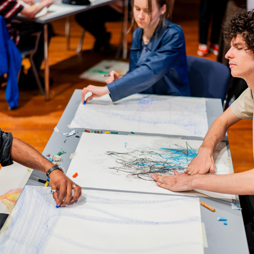Foto-impressie | Workshop Drawing to Music
