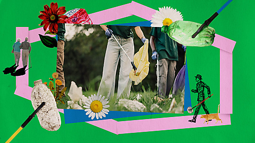 Social Heroes: Walking & Cleaning Up with the Elderly - 1