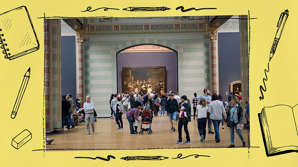 Visit and Draw at the Rijksmuseum