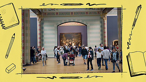 Visit and Draw at the Rijksmuseum - 1